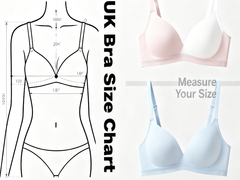 How to measure underbust band size - showing proper tape placement around ribcage